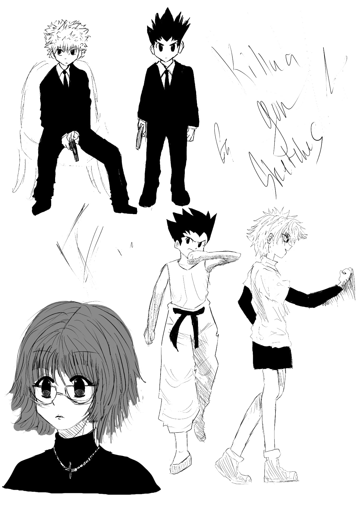 Manga Character Study
