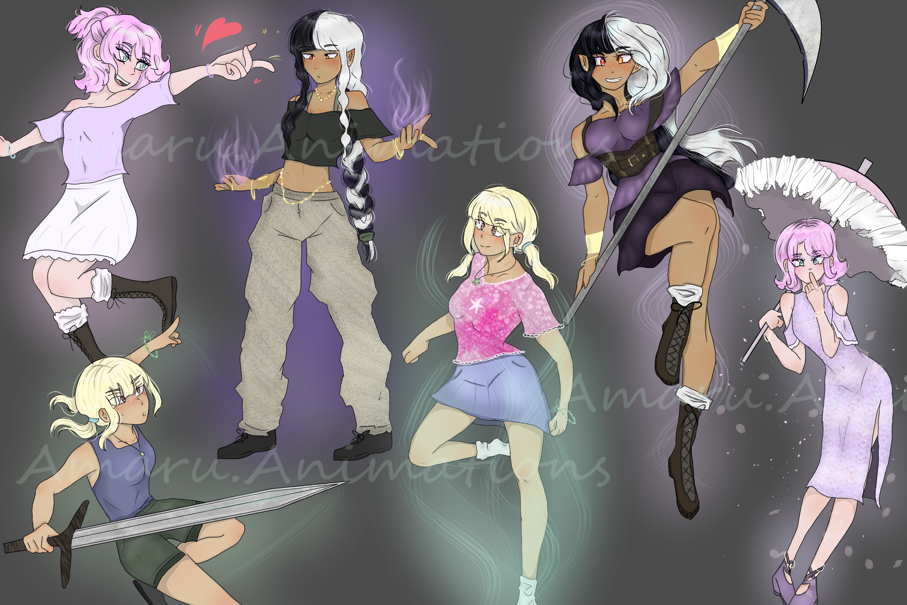 Female Character Model Sheet